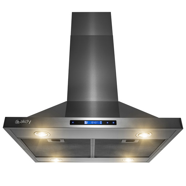 AKDY 30" Akdy 343 Convertible Island Range Hood & Reviews Wayfair